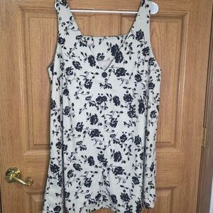 Shein Floral Sleeveless Dress